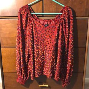 Lane Bryant Peplum Top